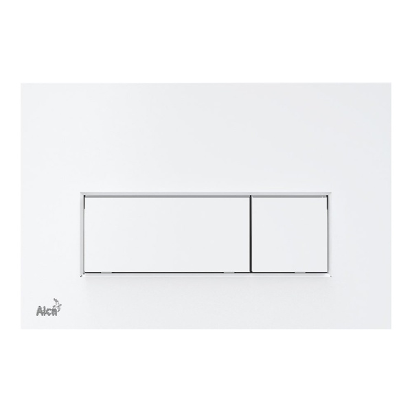 Комплект инсталляции 5 в 1 Alcaplast с белой кнопкой М 570