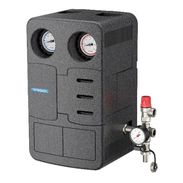 Насосная группа Varmega V-Flow с теплообменником на 20 пластин, DN25 (нержавеющая сталь)