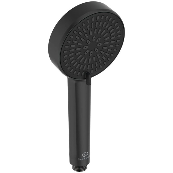 Душевая система скрытого монтажа Ideal Standard Ceraline Black 6 в 1, чёрный (верхний душ 300 мм)