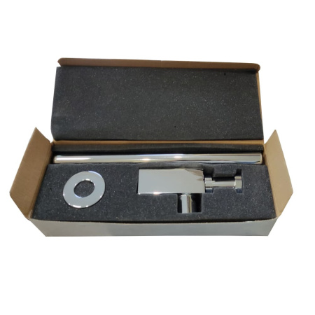 Сифон латунный для раковины WIRQUIN CAREIS 1 1/4" х 32 мм без выпуска, отвод с розеткой, хром