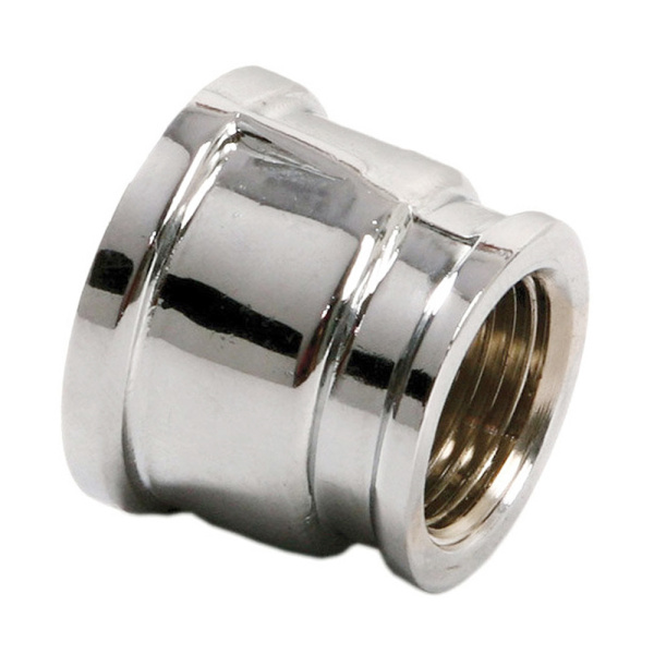 Муфта переходная латунная 1" х 3/4" хромированная General Fittings Муфта переходная латунная 1" х 3/4" хромированная General Fittings