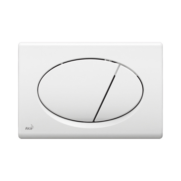 Комплект инсталляции 5 в 1 Alcaplast с белой кнопкой М70