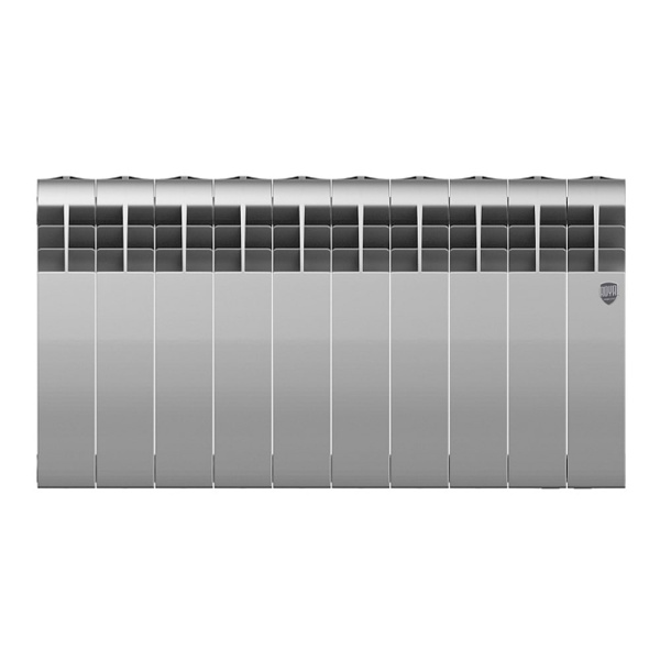 Биметаллический радиатор Biliner 350 Silver Satin Royal Thermo