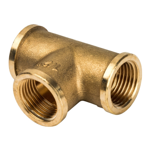 Тройник латунный ВР 1/2" General Fittings