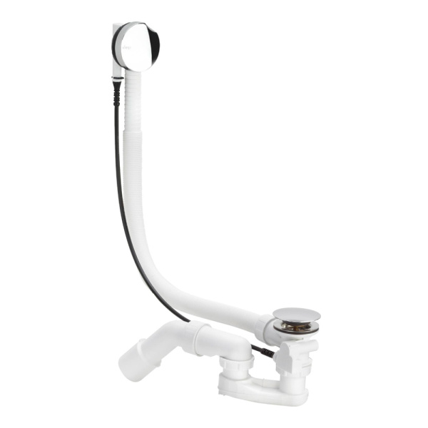 Сифон для ванны полуавтомат с переливом 725 х 52 х 40/50 мм Viega