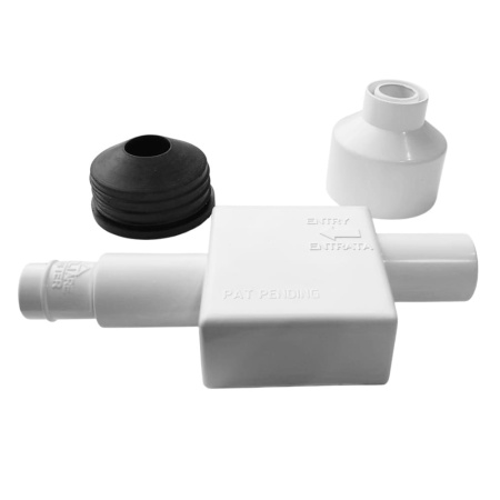 Запахозащищенный сифон кондиционера для дренажного шланга D16-18-20-25, Tecnosystemi