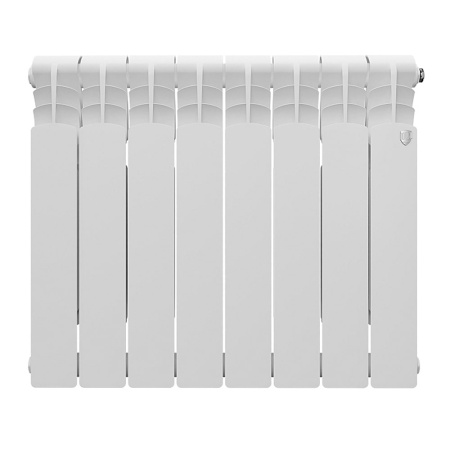 Алюминиевый радиатор REVOLUTION 500/80, 8 секций, Royal Thermo