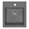 Мойка кухонная ARFEKA DALAGO тёмно-серая из искусственного камня (465 х 500 х 190 мм)