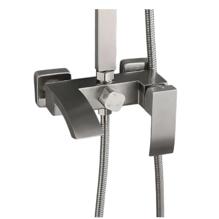 Душевая система Ledeme L72417 со смесителем и тропическим душем