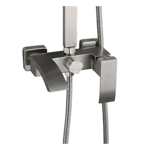 Душевая система Ledeme L72417 со смесителем и тропическим душем