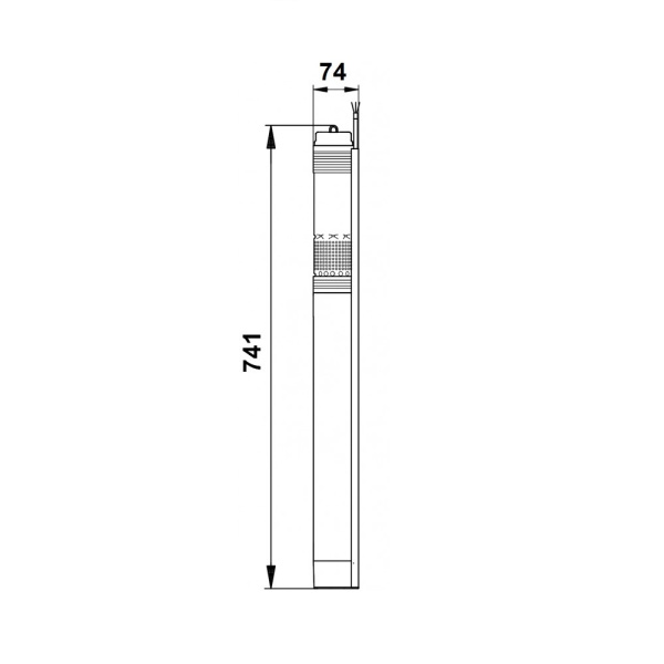 Насос скважинный Grundfos SQ 2-35 Насос скважинный Grundfos SQ 2-35
