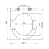 Сиденье для унитаза A66 Softclose Alca Plast