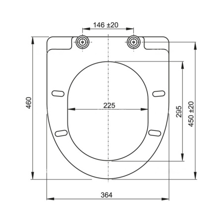 Сиденье для унитаза A66 Softclose Alca Plast