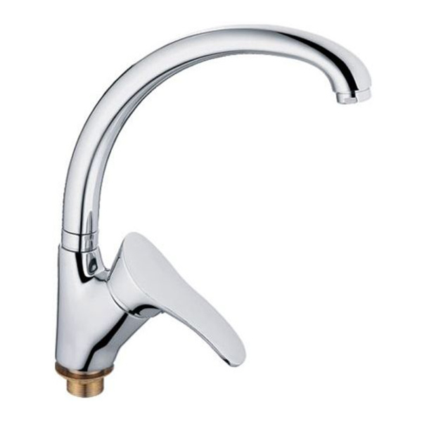 Смеситель для кухонной мойки Frap F4101-2 высокий хром