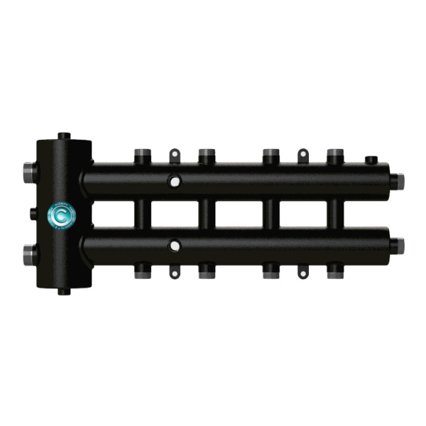 Гидрострелка с коллектором 5 контуров Север-R-M5 до 70 кВт арт. 1945011