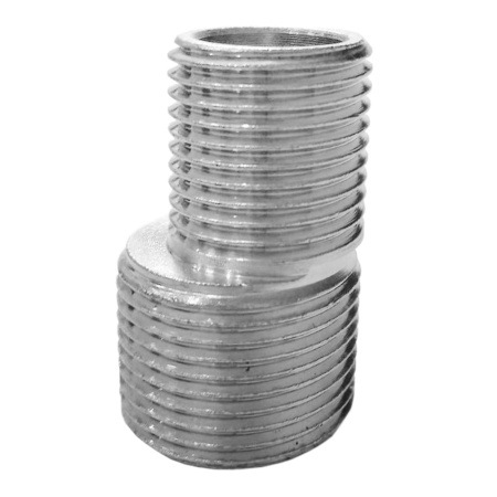 Эксцентрик 3/4 НР х 1/2 НР (L=44mm) никелированная латунь, SMART Эксцентрик 3/4 НР х 1/2 НР (L=44mm) никелированная латунь, SMART