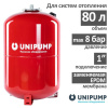 Расширительный бак UNIPUMP РВ 80 (БЭЗ) вертикальный