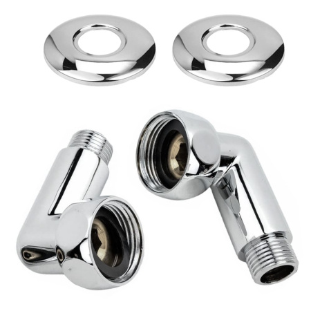 Соединение угловое для полотенцесушителя 1 1/4"ВР х 1 1/4"НР SMART