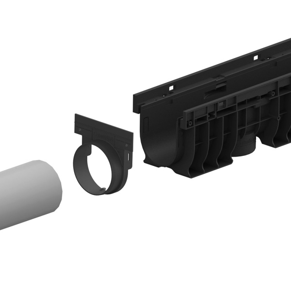 Заглушка с выпуском 110 мм для лотка 8000-М Standartpark