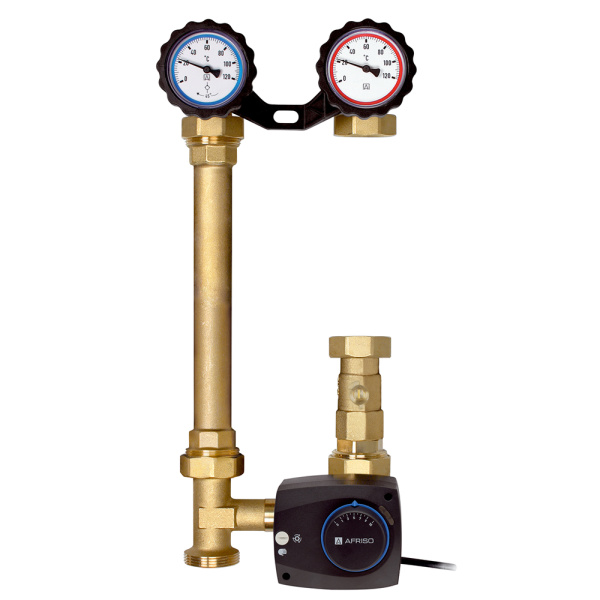 Насосная группа с 3-х ходовым клапаном и приводом PrimoTherm 180-2 Afriso