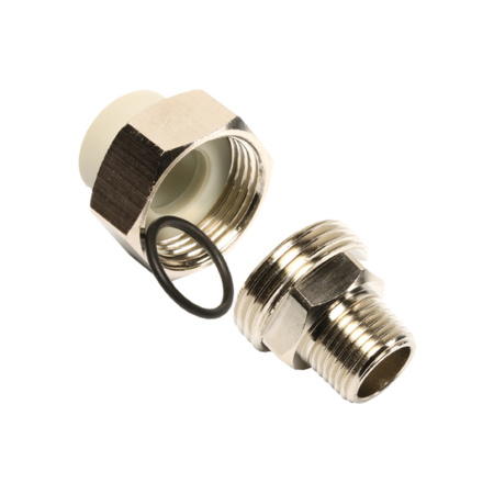 Муфта ПП разборная 20 х 1/2"НР Wavin Ekoplastik Чехия