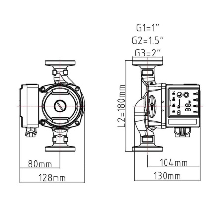 Циркуляционный насос PUMPMAN STAR25/4A с высокой энергоэффективностью