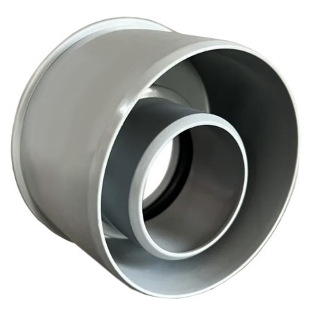 Переход Airfit эксцентрический суперкомпакт DN 90x50 мм