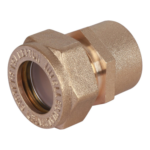 Муфта латунная Neptun IWS (F) 15 х 1/2" EF внутренняя резьба