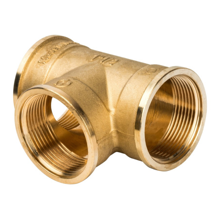 Тройник латунный ВР 1 1/2" General Fittings