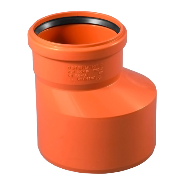 Переход (редукция) эксцентрический KGR Ostendorf 160 х 110 мм Переход (редукция) эксцентрический KGR Ostendorf 160 х 110 мм