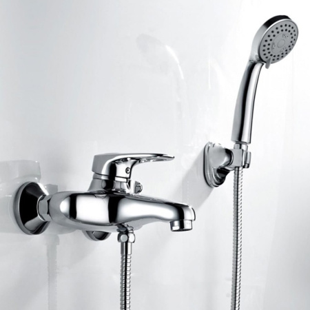 Смеситель для ванны Frap F3201 с коротким изливом хром