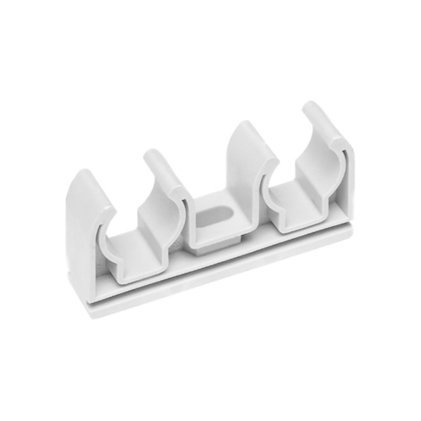 Опора ПП двойная белая 20 х 2 Wavin Ekoplastik Чехия