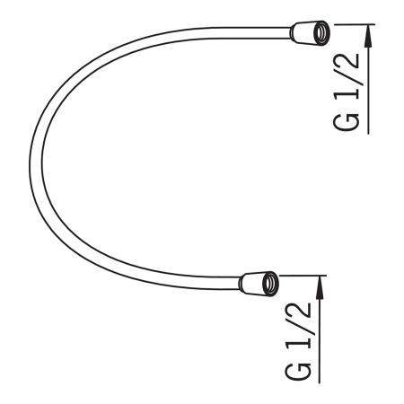 Шланг для душа Oras Hydra 241064-60 сатин