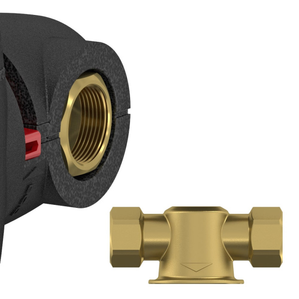 Сепаратор воздуха и шлама Flamco XStream Vent-Clean DN25, 1" F Сепаратор воздуха и шлама Flamco XStream Vent-Clean DN25, 1" F