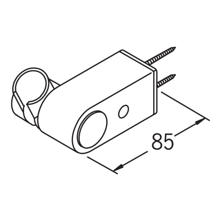 Держатель ручного душа Oras 253100 регулируемый