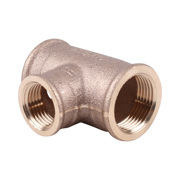 Тройник переходной бронзовый 3/4" х 1/2" х 3/4" ВР Viega