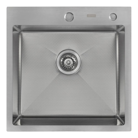 Мойка кухонная ARFEKA ECO AR Сатин Декор (500 х 500 х 200 мм)