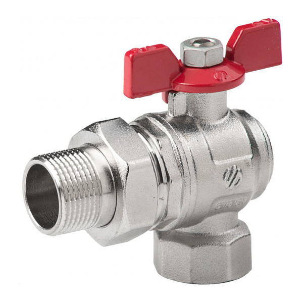 Кран шаровой угловой с американкой 1" SENA / VA30 arco Кран шаровой угловой с американкой 1" SENA / VA30 arco