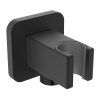 Угловое крепление для душа Omnires 8815BL черное