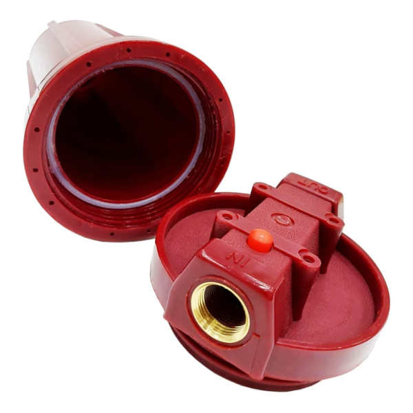 Магистральный фильтр для горячей воды Аквабрайт 3/4" 10SL АБФ-ГОР-34