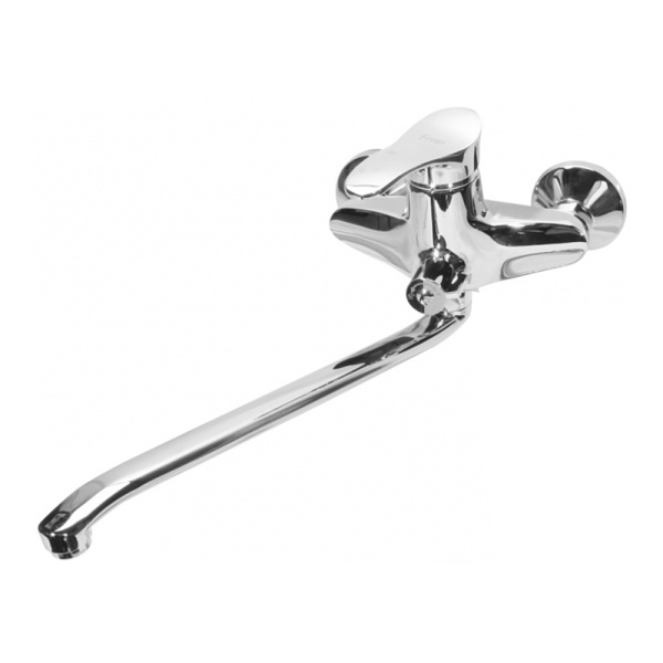 Смеситель для ванны Frap F2201 с длинным изливом хром