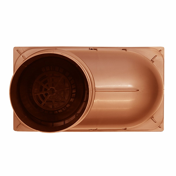 Трап уличный прямой 110-125 Ecoteck (терракот)