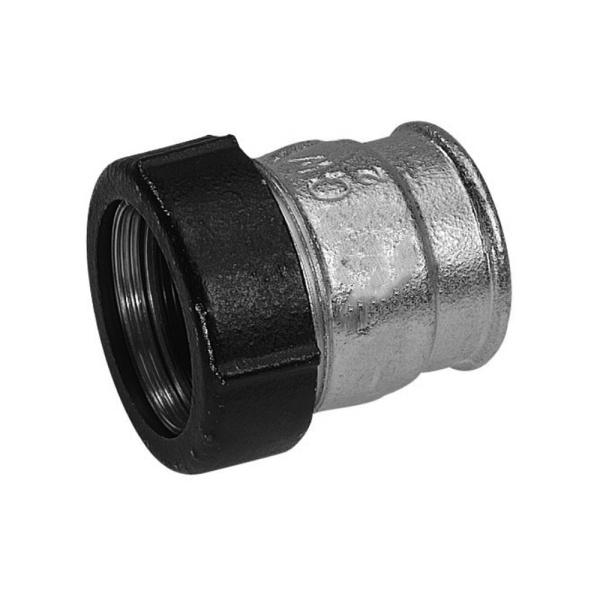 Муфта обжимная ВР 1 1/4" QI Gebo DN32 (наружн. диаметр трубы 40.0-42.9 мм)