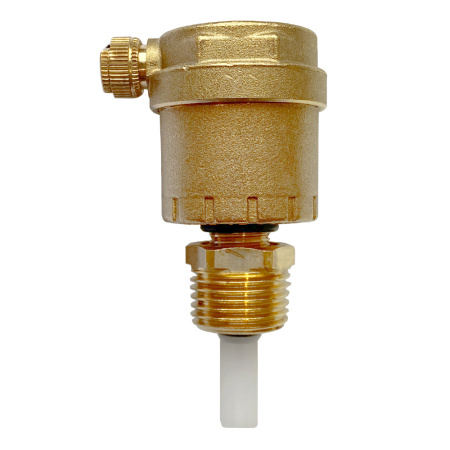 Воздухоотводчик втоматический Giacomini 1/2" с запорным клапаном