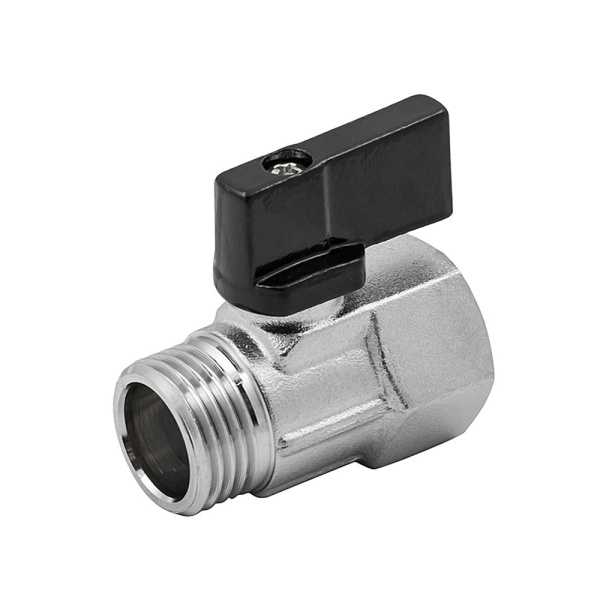 Кран шаровой проходной MINI 1/2"НР х 1/2"ВР Fornara Кран шаровой проходной MINI 1/2"НР х 1/2"ВР Fornara