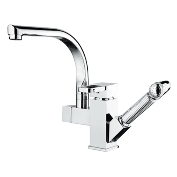 Смеситель для кухонной мойки Ledeme L4055-4 с гигиеническим душем