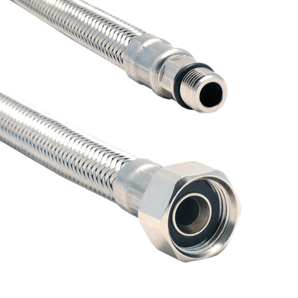 Гибкий шланг для смесителя Tucai 70 см гайка 1/2" х M10 игла короткая