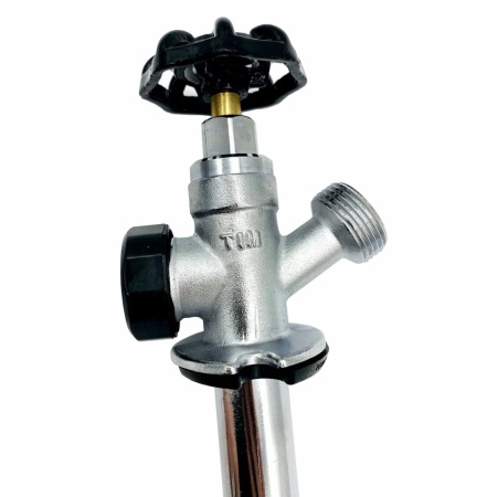 Кран незамерзающий для стен 450 мм уличный TIM
