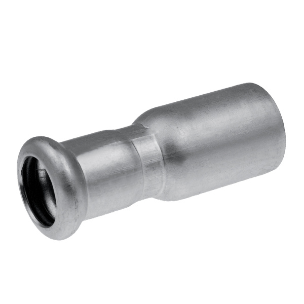 Пресс соединитель однораструбный 22 x 18 мм KAN-therm Inoх нержавеющая сталь