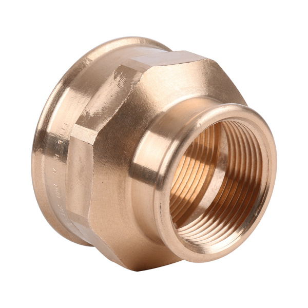 Муфта переходная бронзовая ВР 2" х 1 1/2" Viega